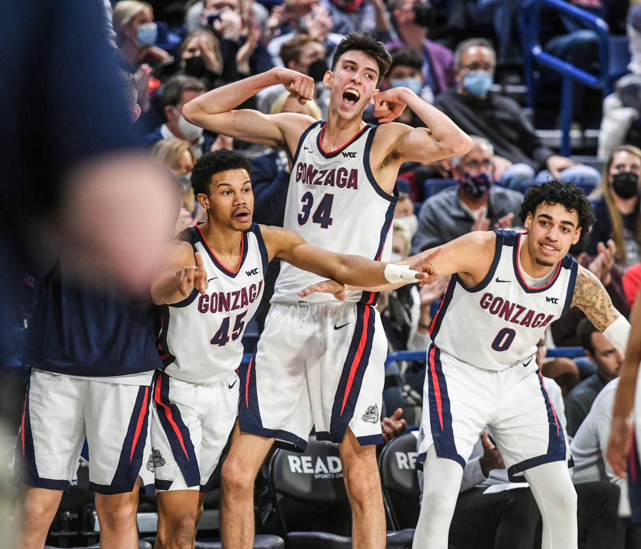 Gonzaga basketball men schedule bulldogs